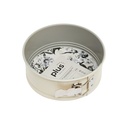 Fuente redonda desmontable 18 cm