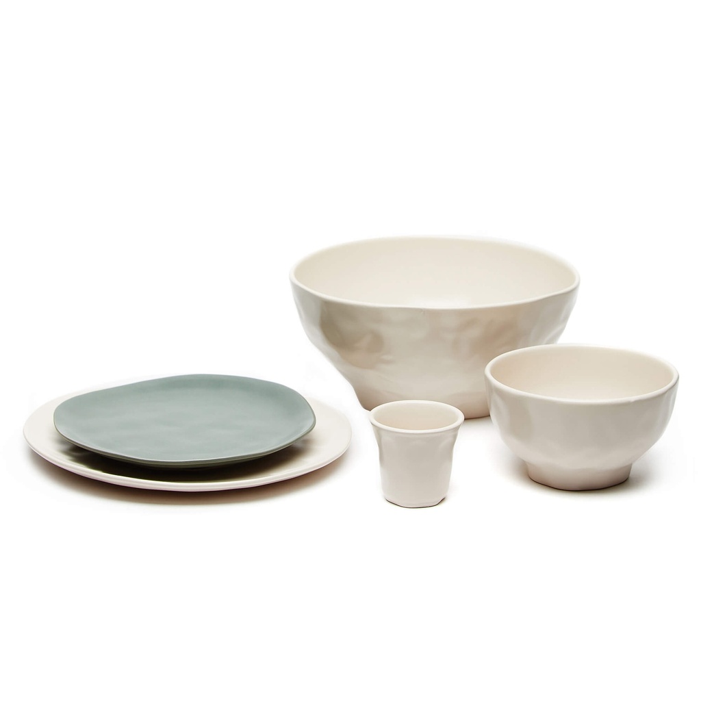 Bowl blanco cerámica 15 cm