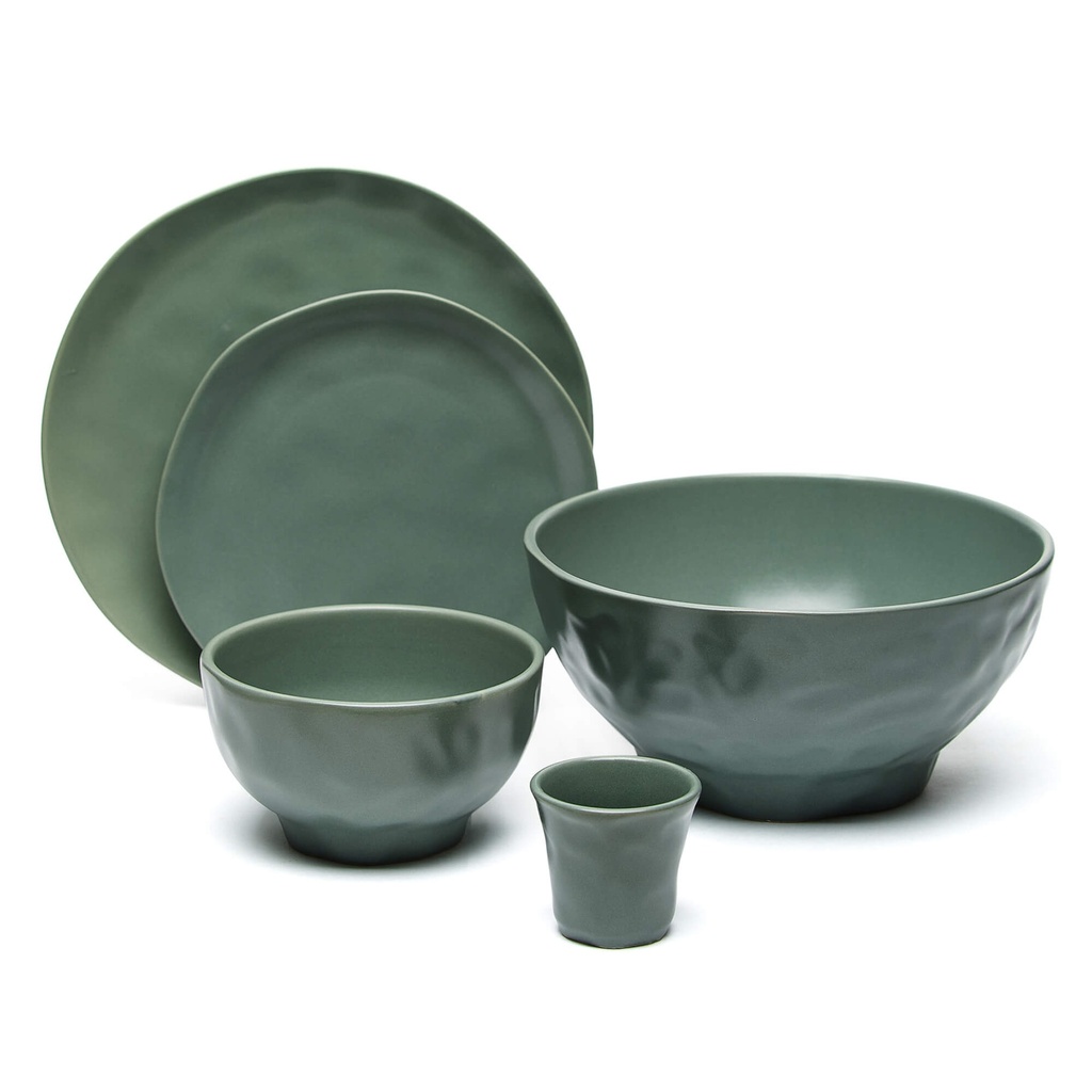 Bowl cerámica verde 15 cm