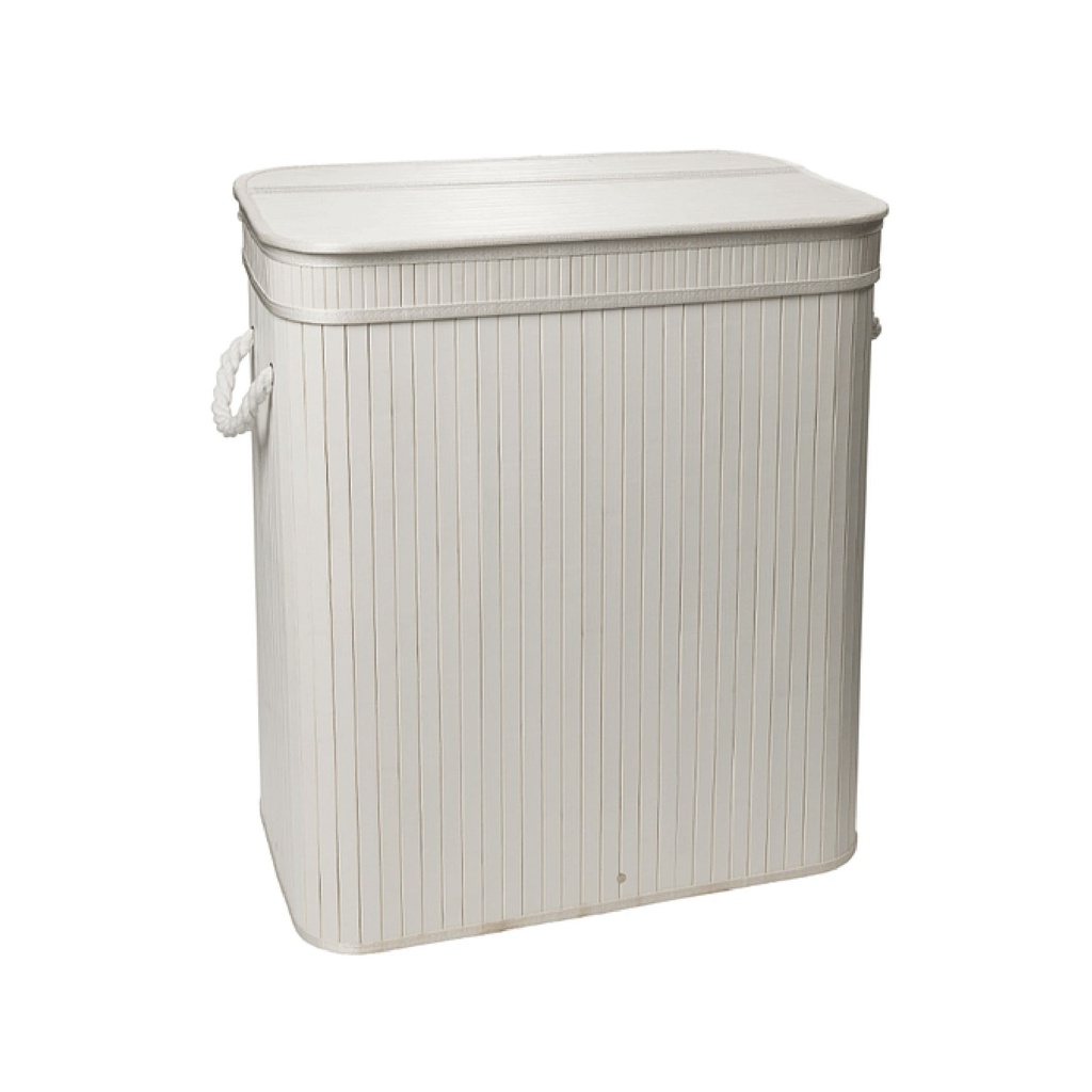 Laundry p/ropa doble 52x32x60cm blanco