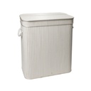 Laundry p/ropa doble 52x32x60cm blanco