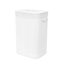 Laundry p/ropa rectangular 40x30x60cm blanco