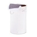 Laundry p/ropa redondo 40x60cm blanco