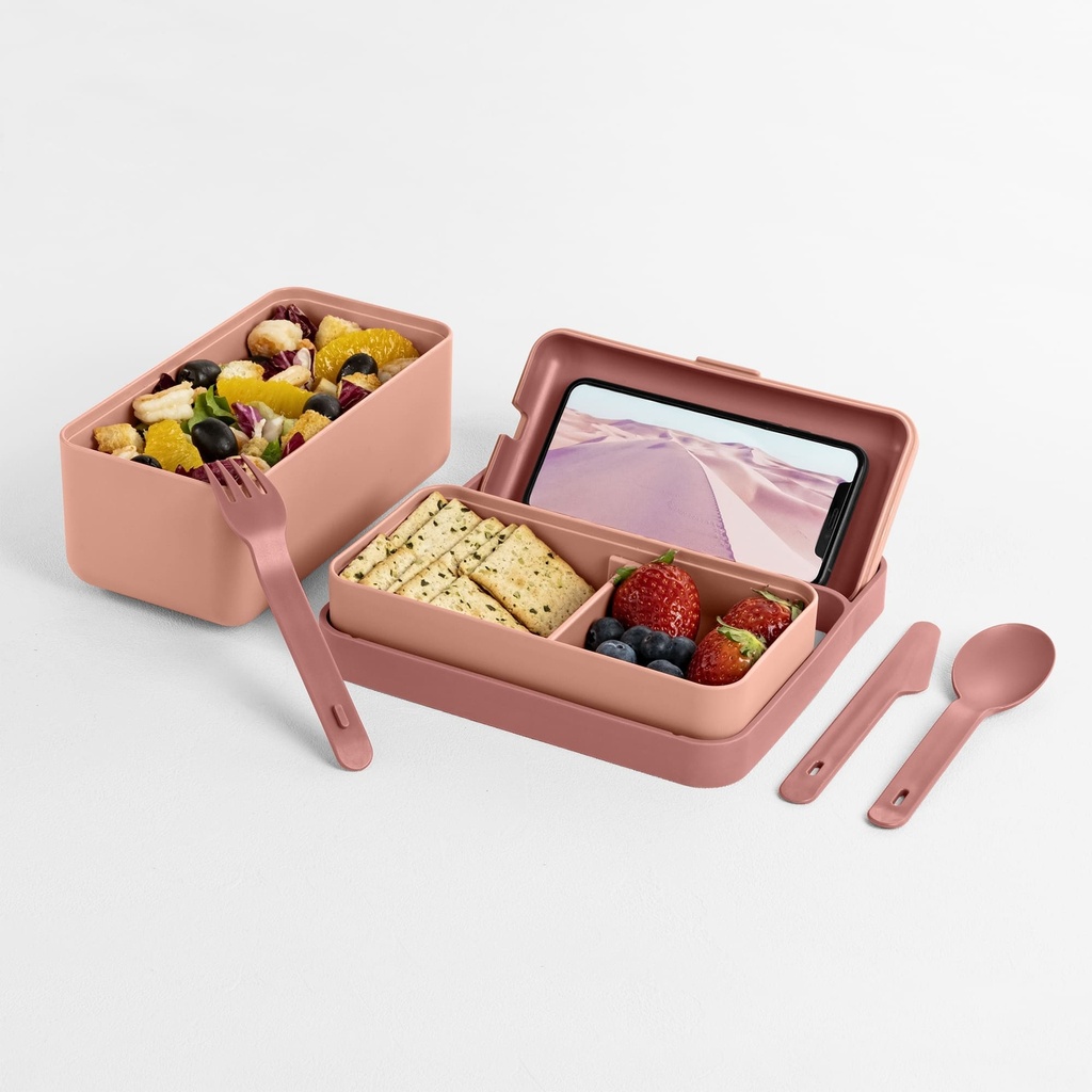 Bauletto Lunchbox M salmon