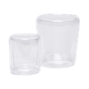 Vaso doble vidrio 200 ml