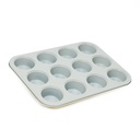 Muffin x 12 Antiadh 35x26.5x3cm gris