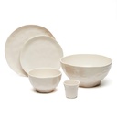 Plato blanco cerámica 26 cm