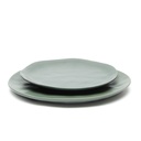Plato cerámica verde 20 cm