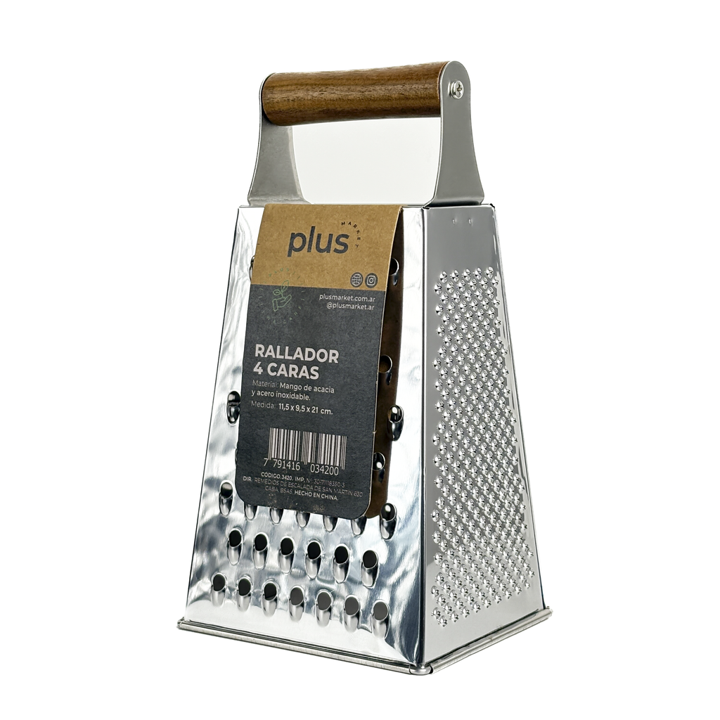 Rallador acero c/mago Acacia