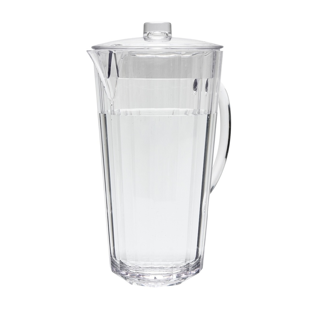 Jarra acrílico facetado 2 litros diam