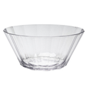 Ensaladera acrilico facetado 26 cm diam
