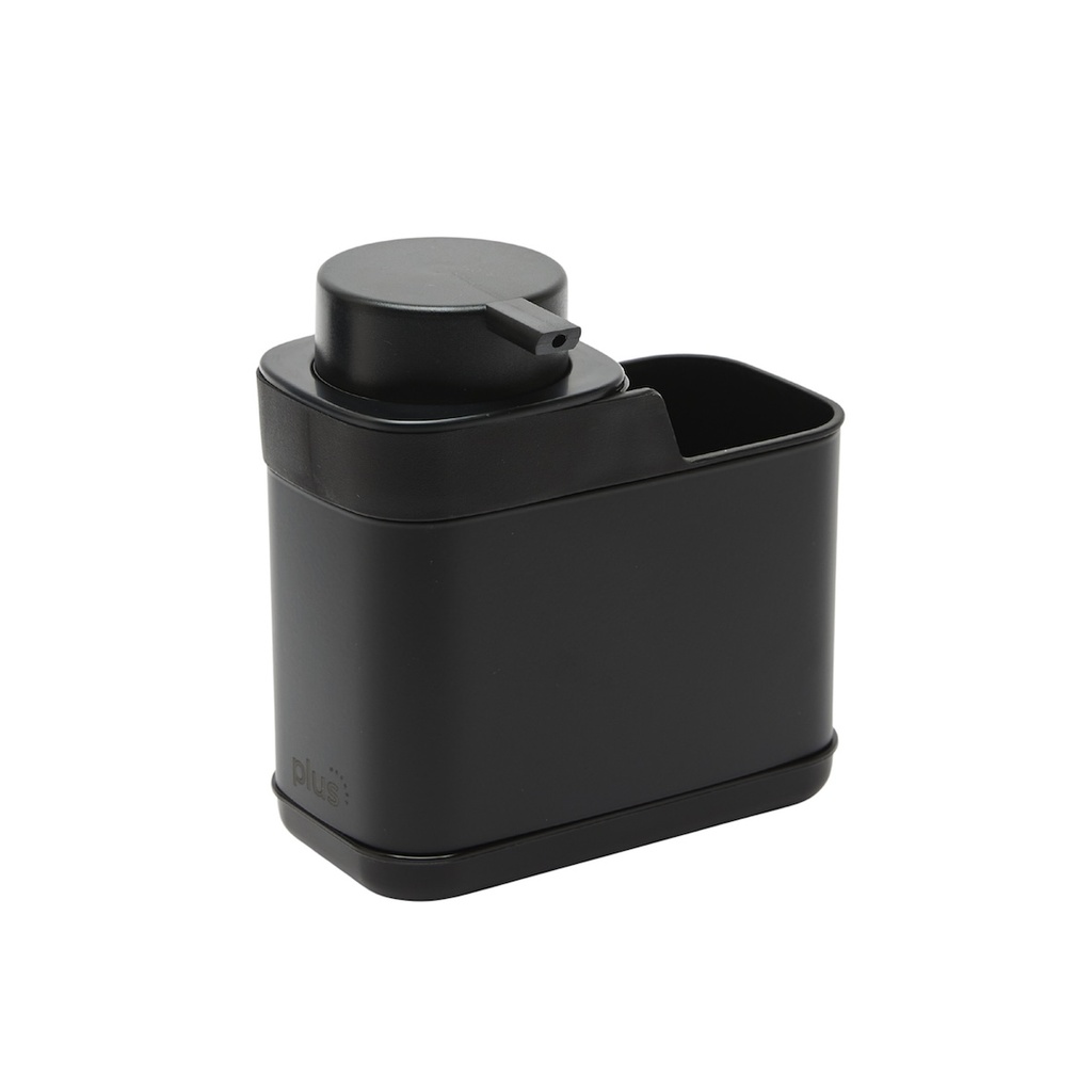 Dispenser + organizador de cocina negro