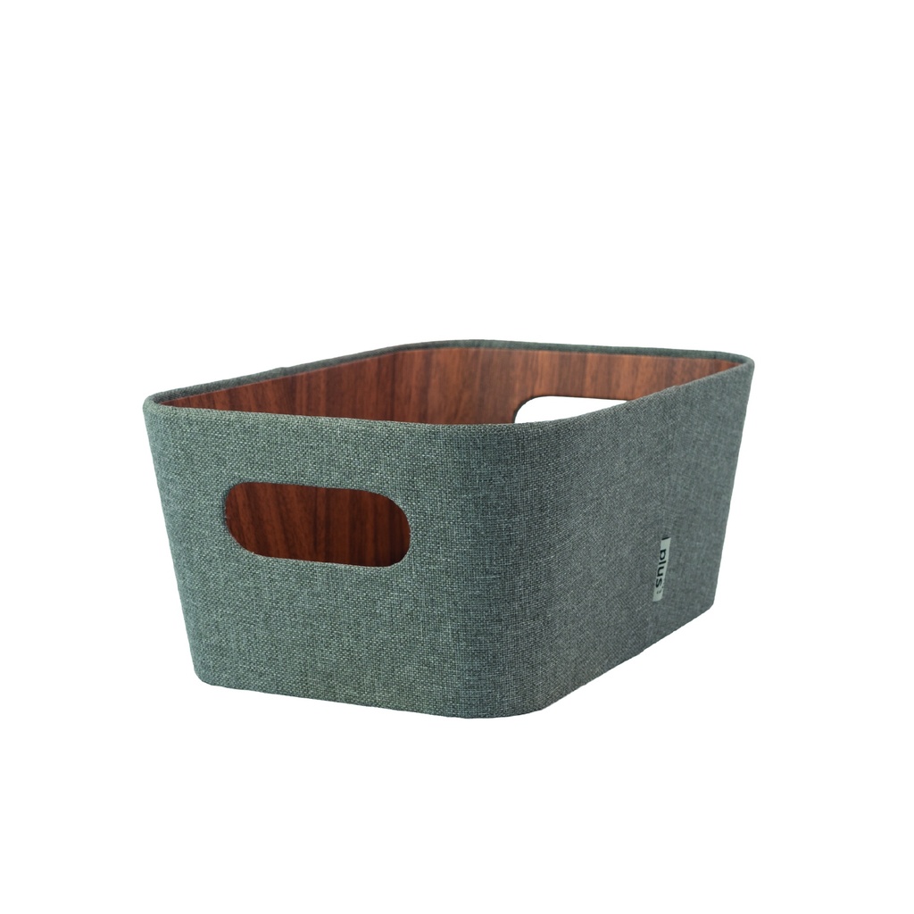 Organizador multiuso gris 26x18x11 cm