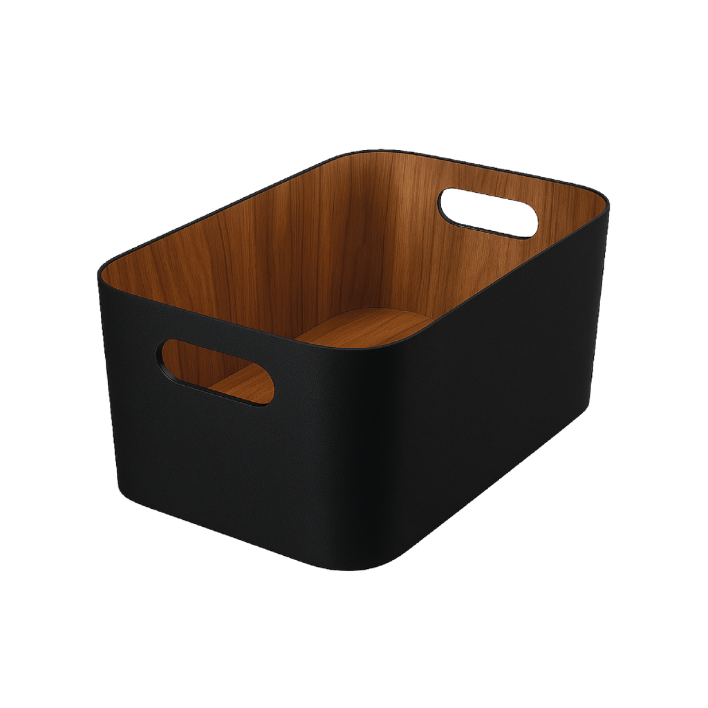 Organizador multiuso negro 30x41x20 cm