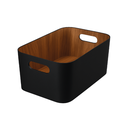 Organizador multiuso negro 30x41x20 cm