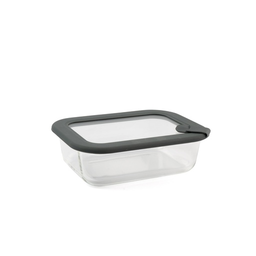 [1300] Contenedor de Vidrio Hermetico con Tapa 640ml