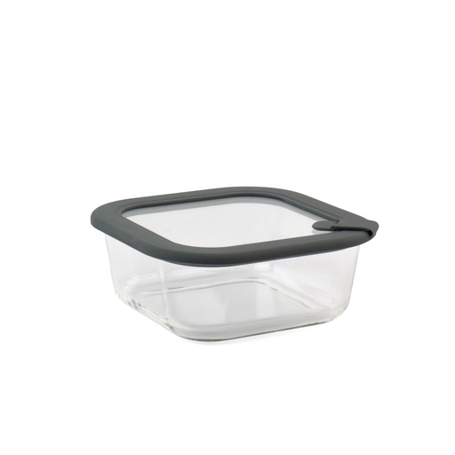 [1304] Contenedor de Vidrio Hermético con Tapa 800ml