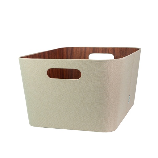 [105904] Organizador multiuso crema 30x41x20 cm