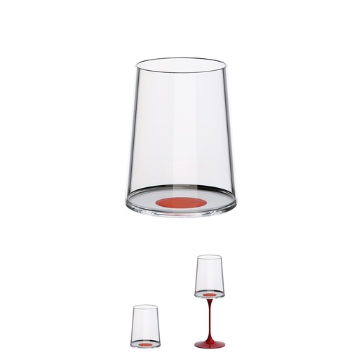 [2025121] Copa cristal vino blanco c/iman Rojo Set x 2