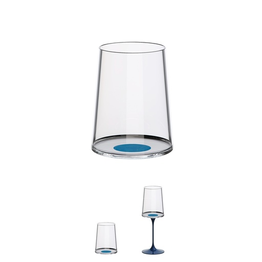 [2025122] Copa cristal vino blanco c/iman Azul Set x 2