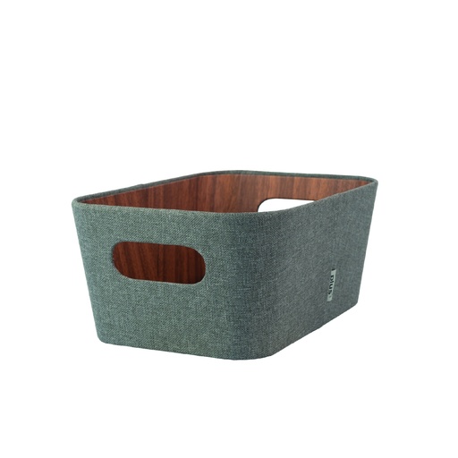 [105910] Organizador multiuso gris 26x18x11 cm