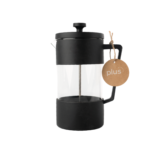 [6182] Cafetera c/embolo base plastica 1 Litro