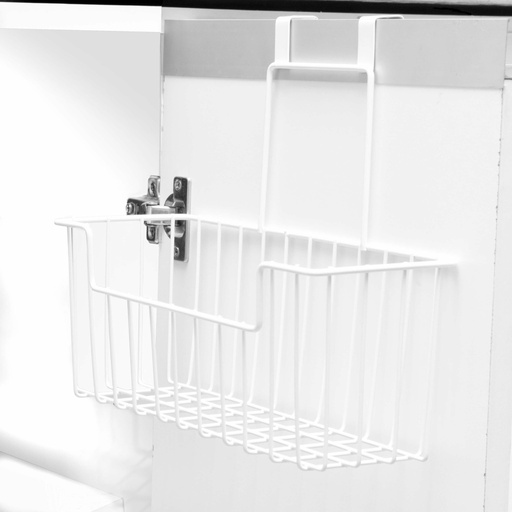 [3310] Canasto apilable BLANCO 30x26x19A cm