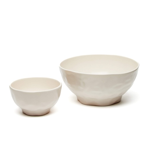 [9545] Bowl blanco cerámica 15 cm