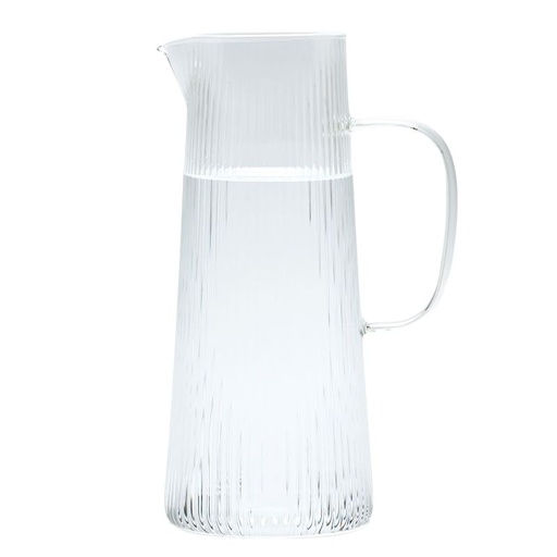 [1025] Jarra de vidrio stripes 1500 ml